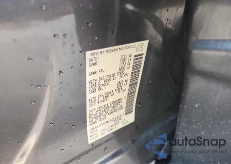 2021 Nissan Titan Sv из США, поврежденный, VIN 1N6AA1ED2MN521617